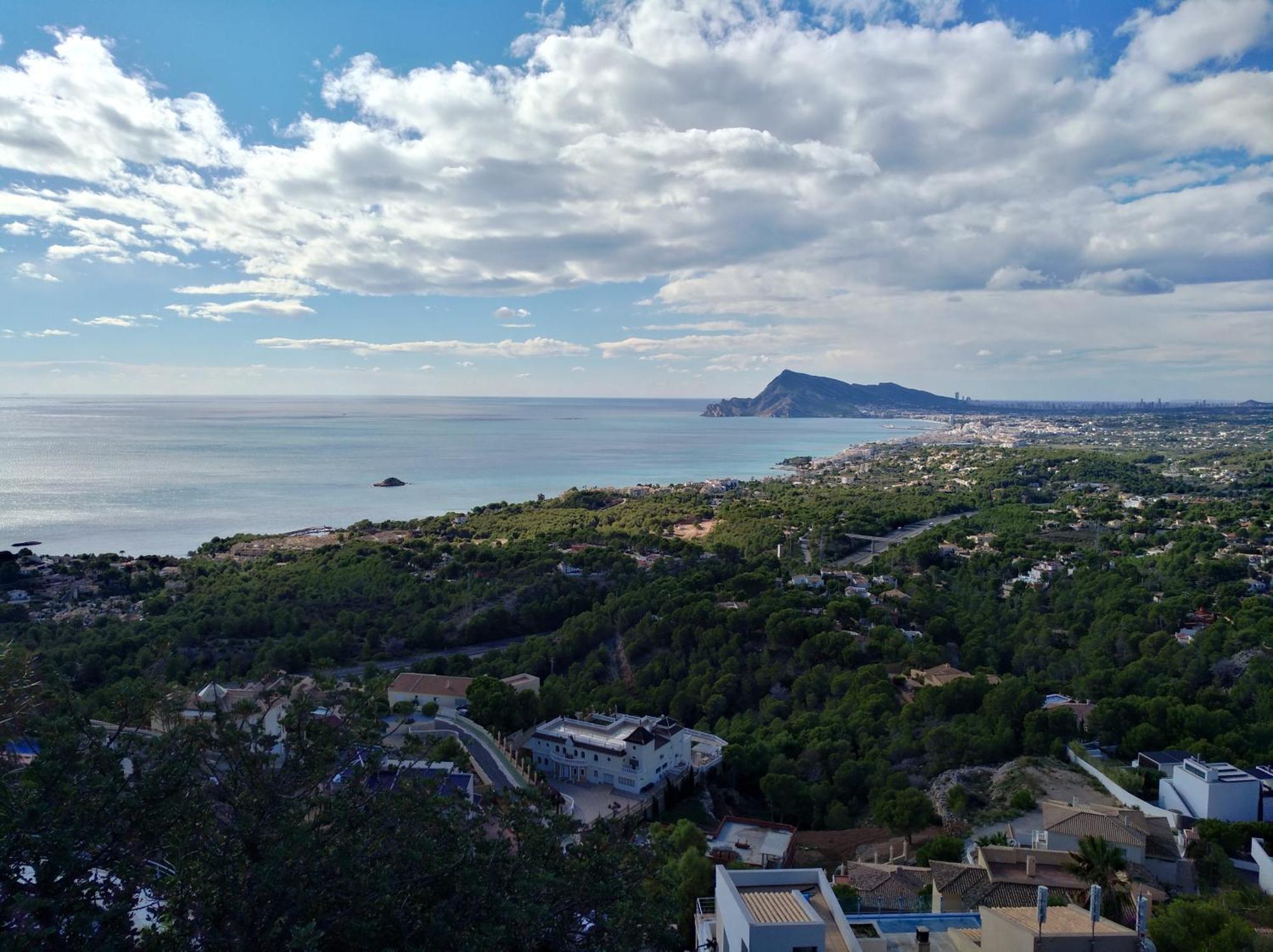 Villa De Standing Vue Mer Altea Exteriör bild